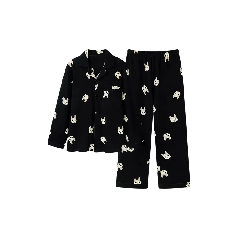 Qiao Ni Tong Pajama Set Men's Image Color-0