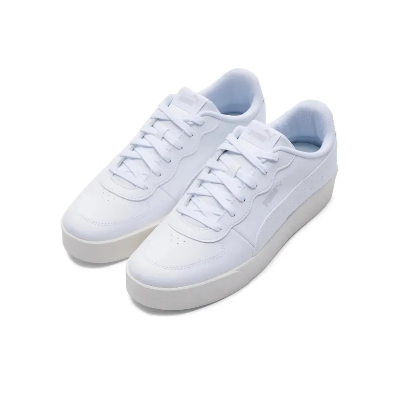 PUMA Skye Anti Slip Wear Resistant Low Top Skateboard Shoes Women's White-1