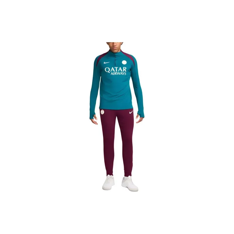 Nike Knitted Sports Pants Men's Burgundy-2