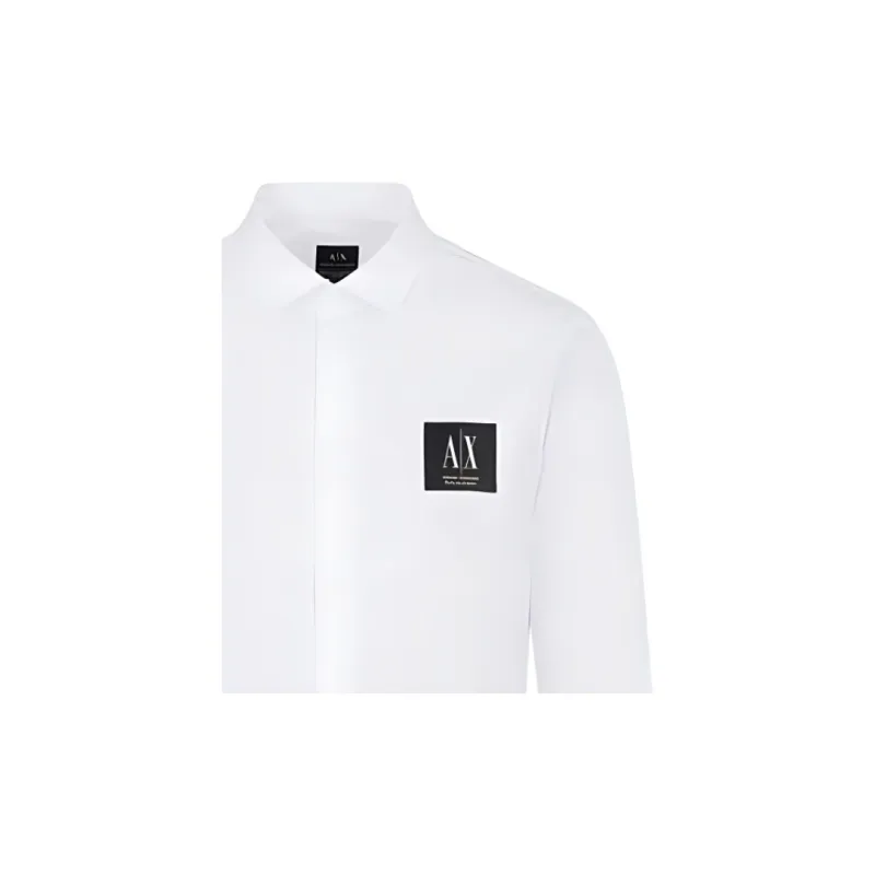 ARMANI EXCHANGE SS23 Shirt Men's White-4