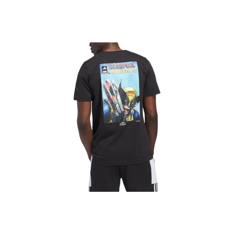 Adidas Free Shipping With AdiClub Marvel Graphic Tee-2