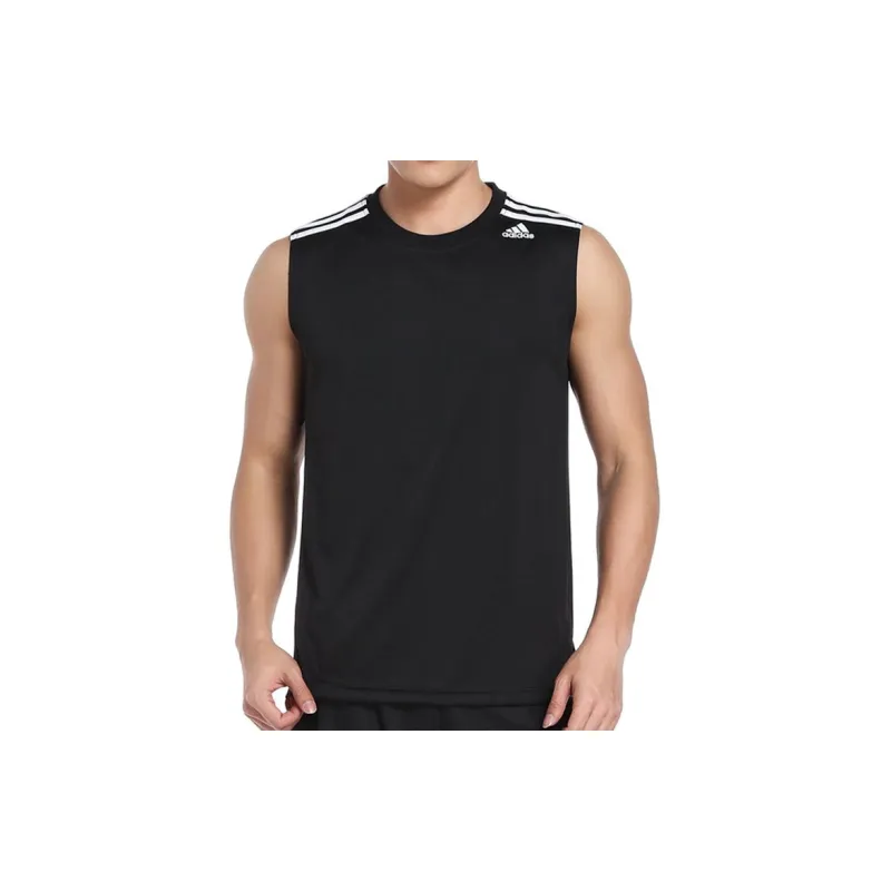 Adidas Tank Tops Men Black-3