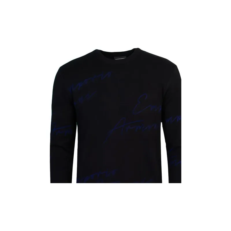 EMPORIO ARMANI Knitwear Men's Navy Blue-5