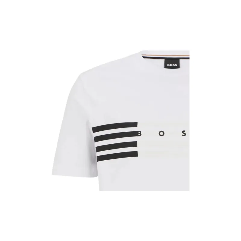 HUGO BOSS T Shirts Men White-3