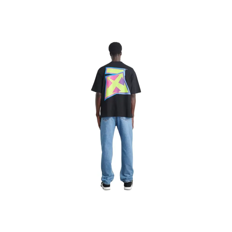 OFF WHITE Logo Print Oversized T shirt-2