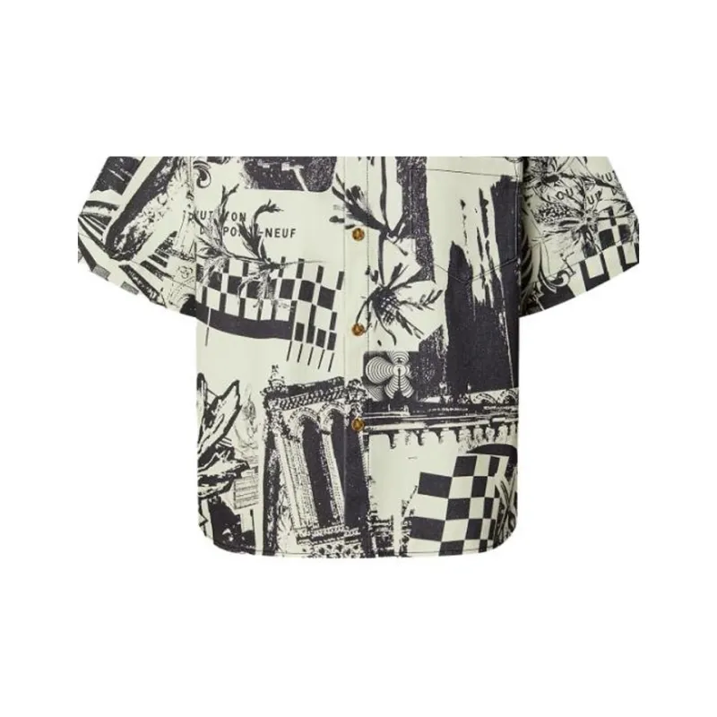 LOUIS VUITTON SS23 Shirt Men's Ivory White-5