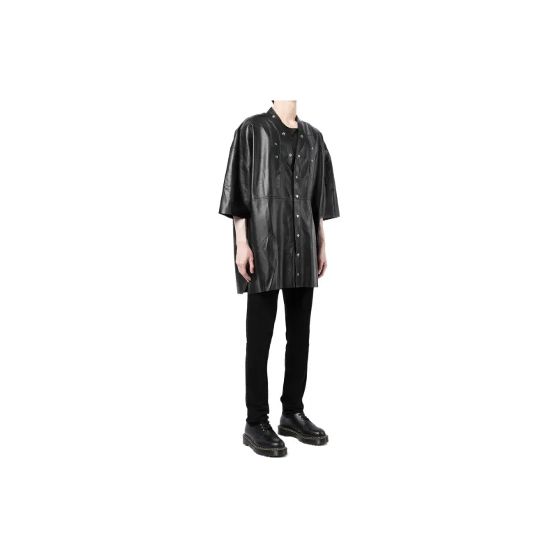 RICK OWENS Shirts Men Black-3