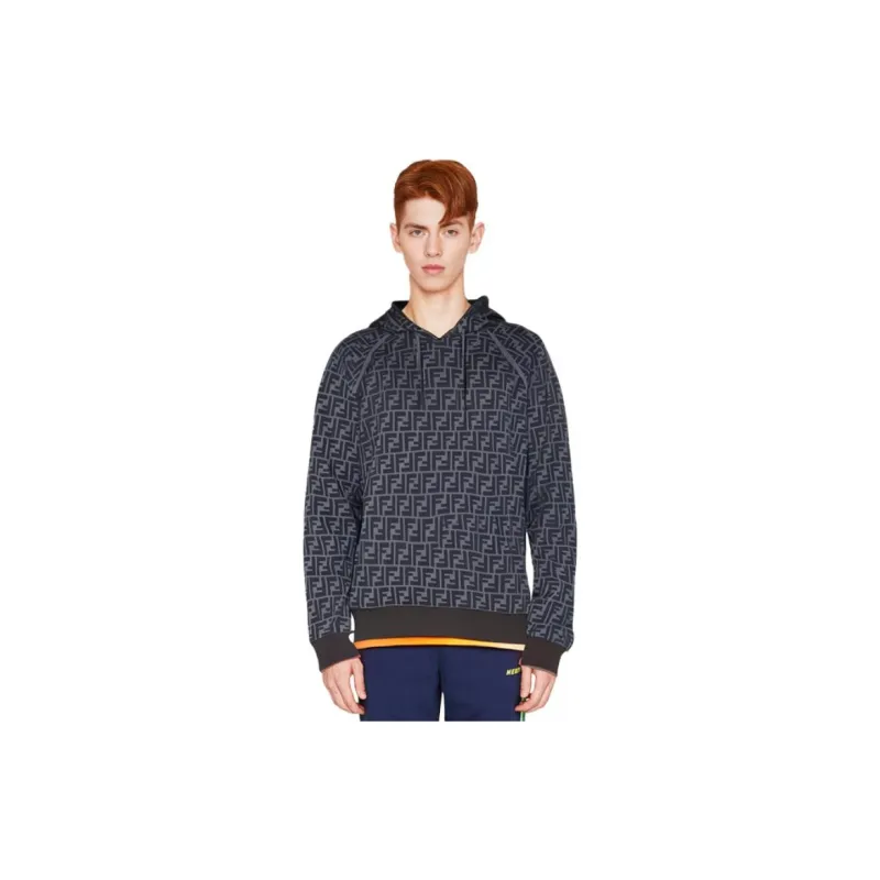 FENDI FW22 Sweatshirt Men's Black-2