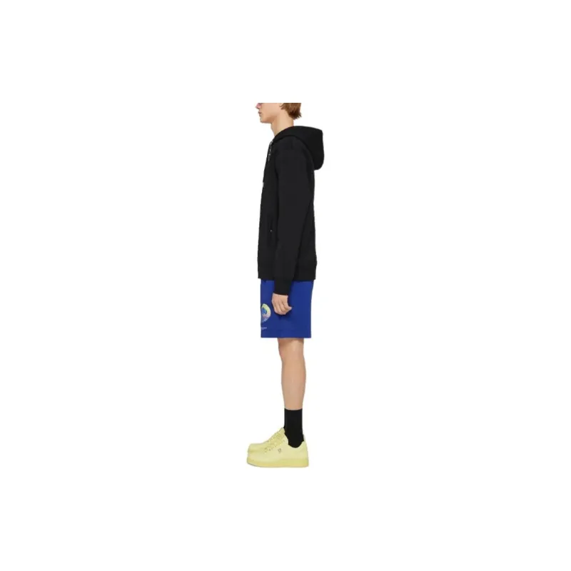 Givenchy Wave print Cotton Track Shorts-3