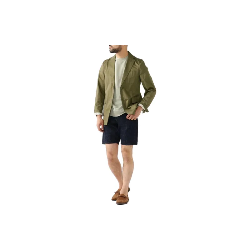 Beams Jackets Men Olive Green-3