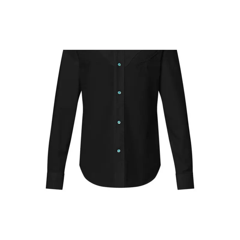 LOUIS VUITTON FW24 Shirt Men's Black-2