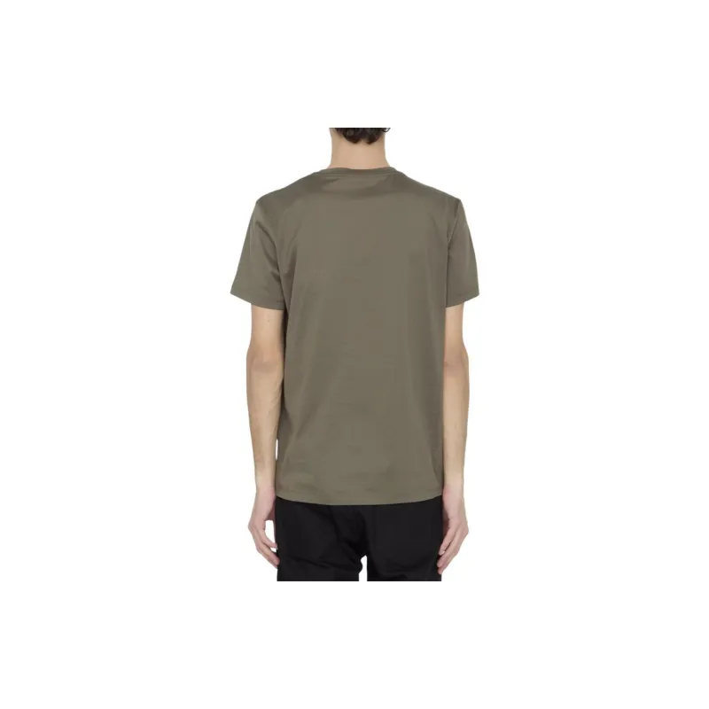 Moncler Double logo patch Cotton T shirt-3