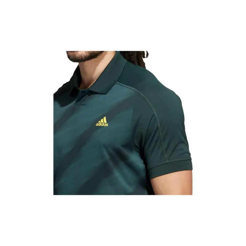Adidas Polo Shirts Men Dark Green-4