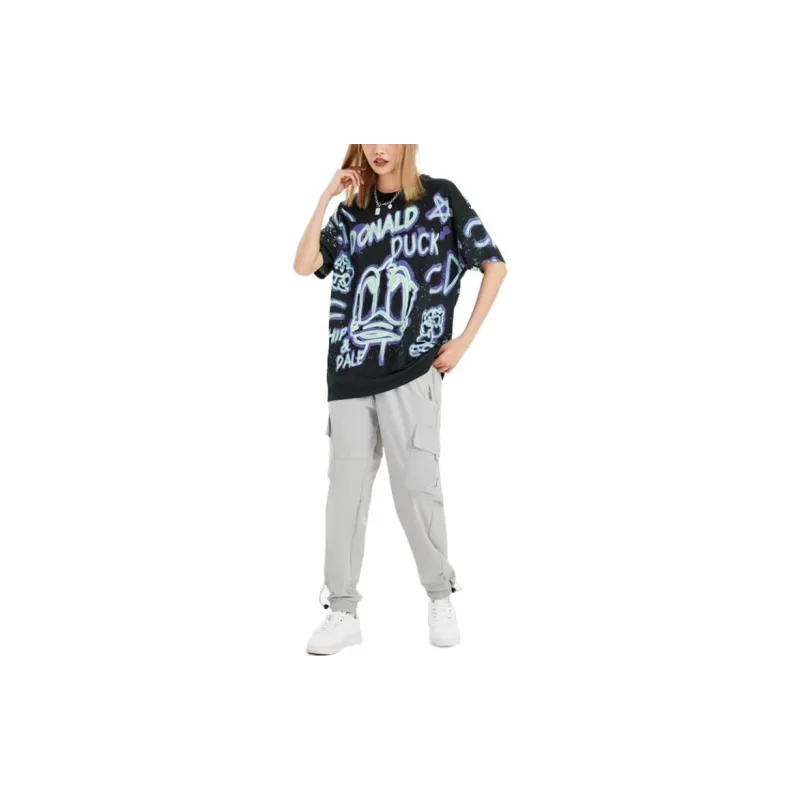 LiNing x Disney T Shirt Unisex Black-3