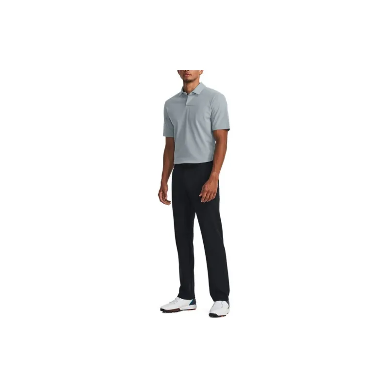 Under Armour Luxe Polo Shirts Men Blue-4