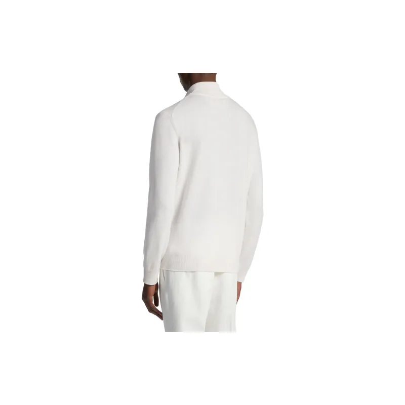 Ermenegildo Zegna Oasi Mock Neck Ribbed Jumper-2