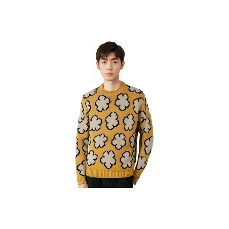 KENZO Allover Boke Flower Knitted Jumper-4