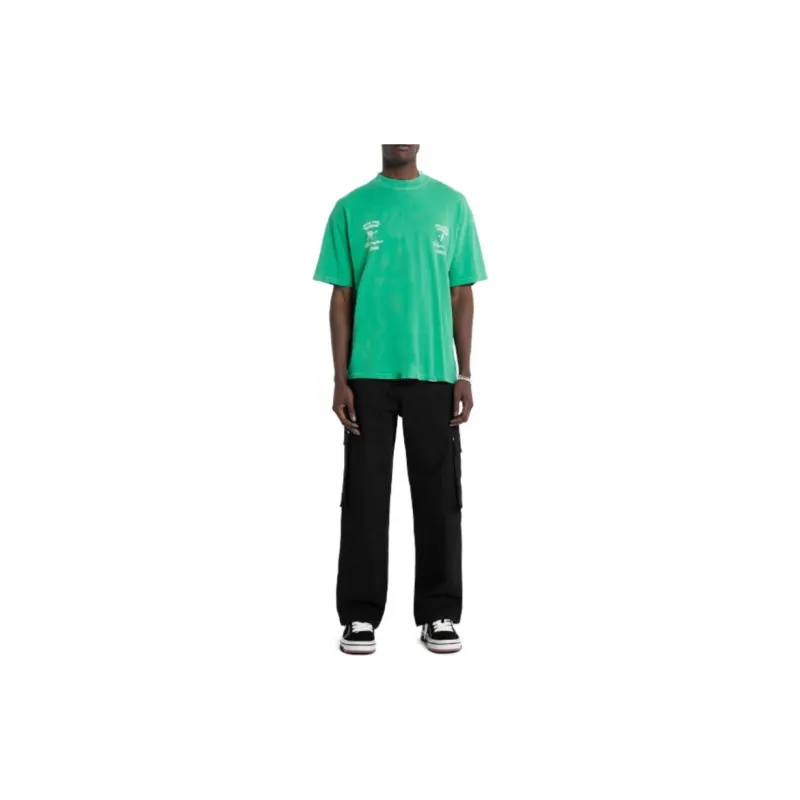 REPRESENT T Shirts Men Green-3
