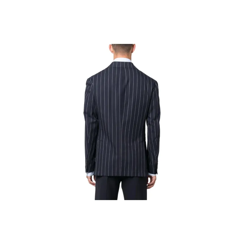 Ralph Lauren Pinstriped Double-breasted Blazer-2