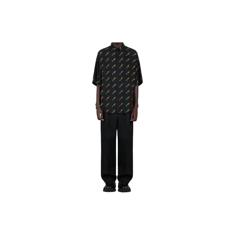 Balenciaga Blncg Large Fit Shirt-5
