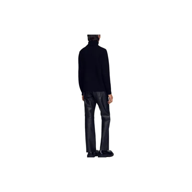 Sandro Sweaters Men Black-3