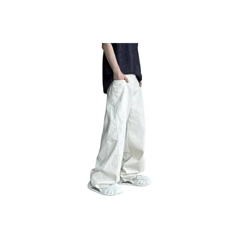 MGXEK Jeans Unisex White-2