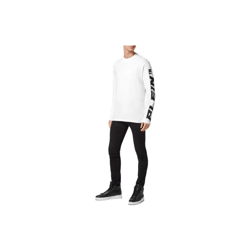 PHILIPP PLEIN Round Neck Long sleeved T shirt-4