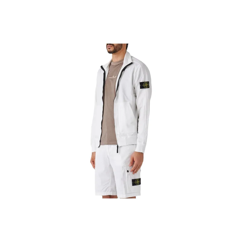 STONE ISLAND Compass Cotton Zip up Hoodie-3