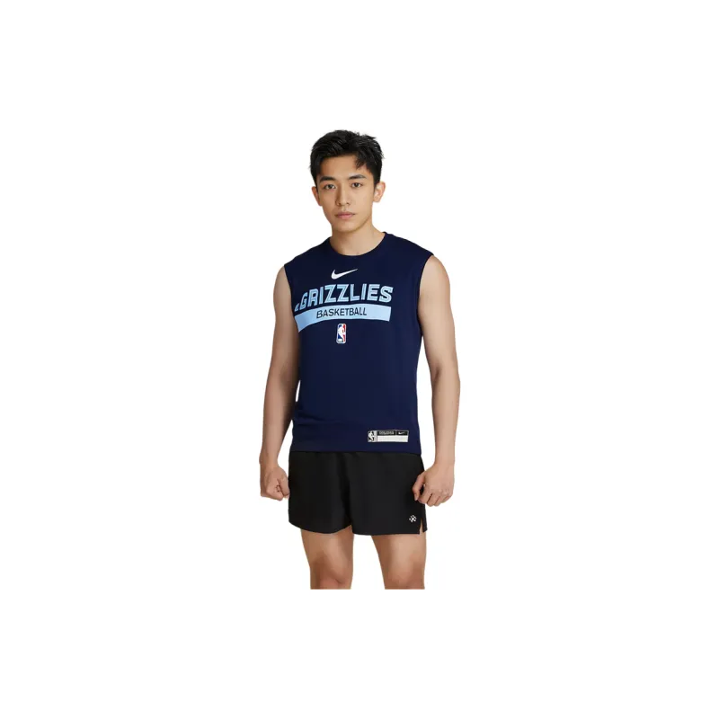 Nike T Shirts Men Dark Blue-3