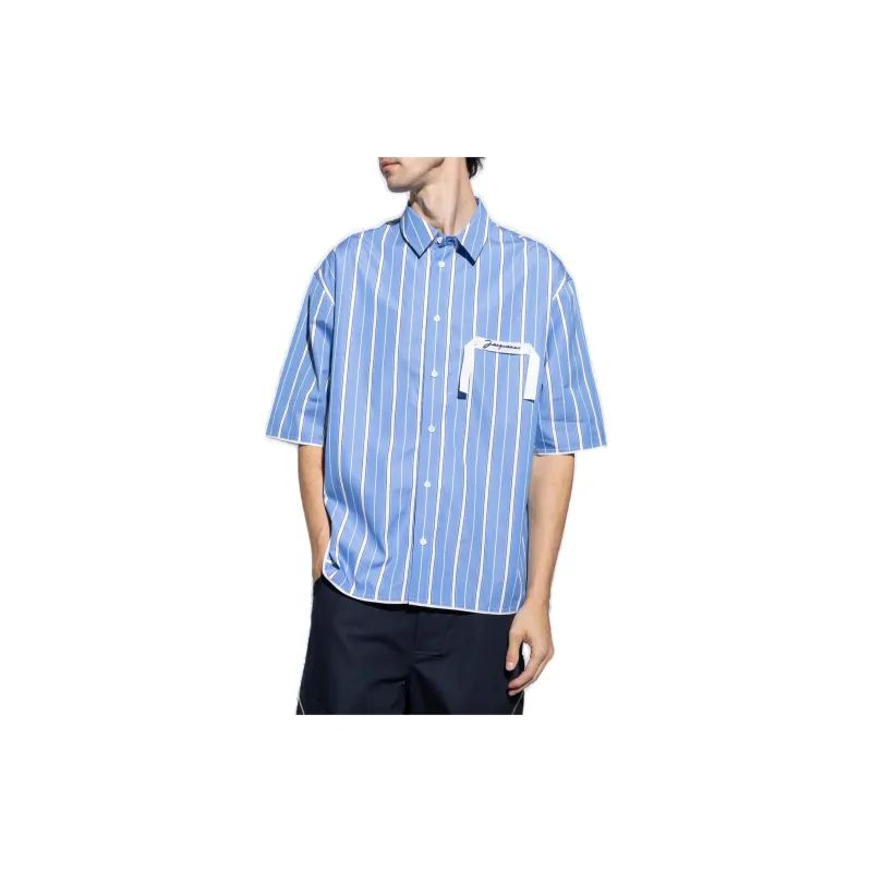 Jacquemus Shirts Men Blue-1