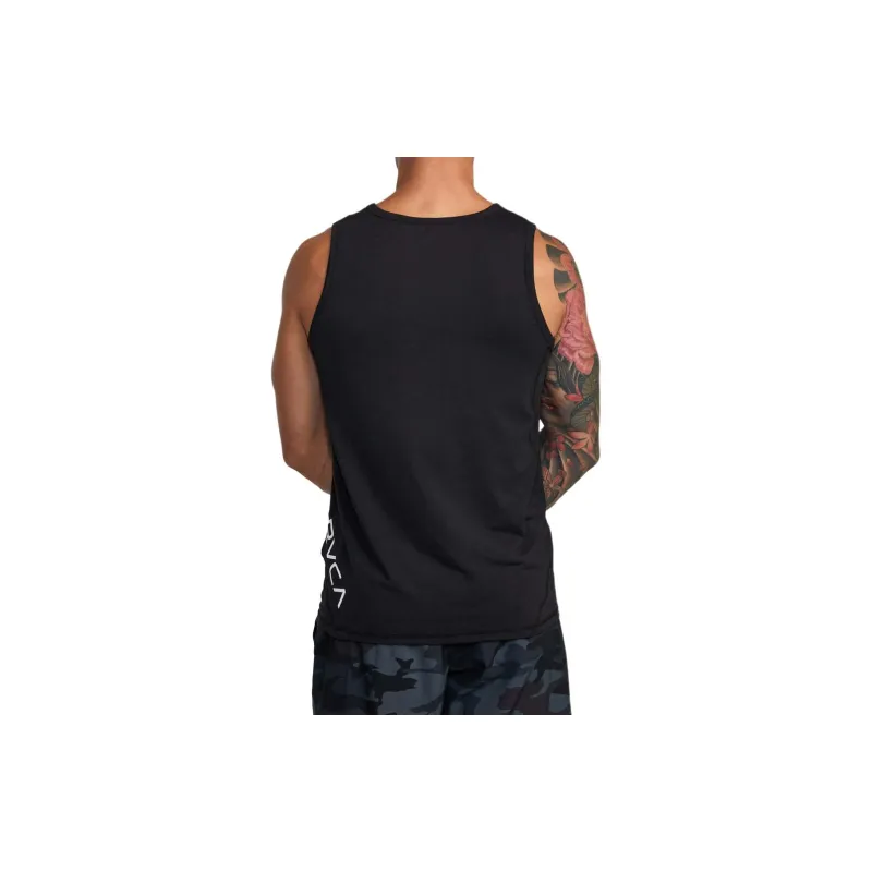 RVCA Tank Tops Unisex Black-3