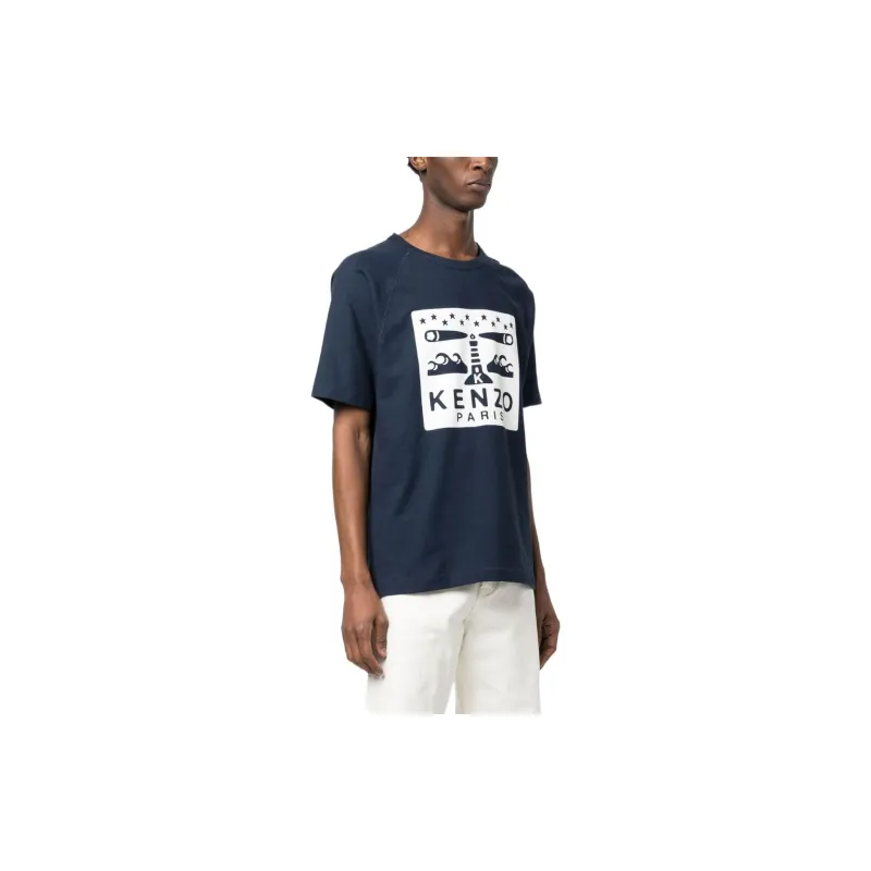 KENZO T Shirts Men Blue-3