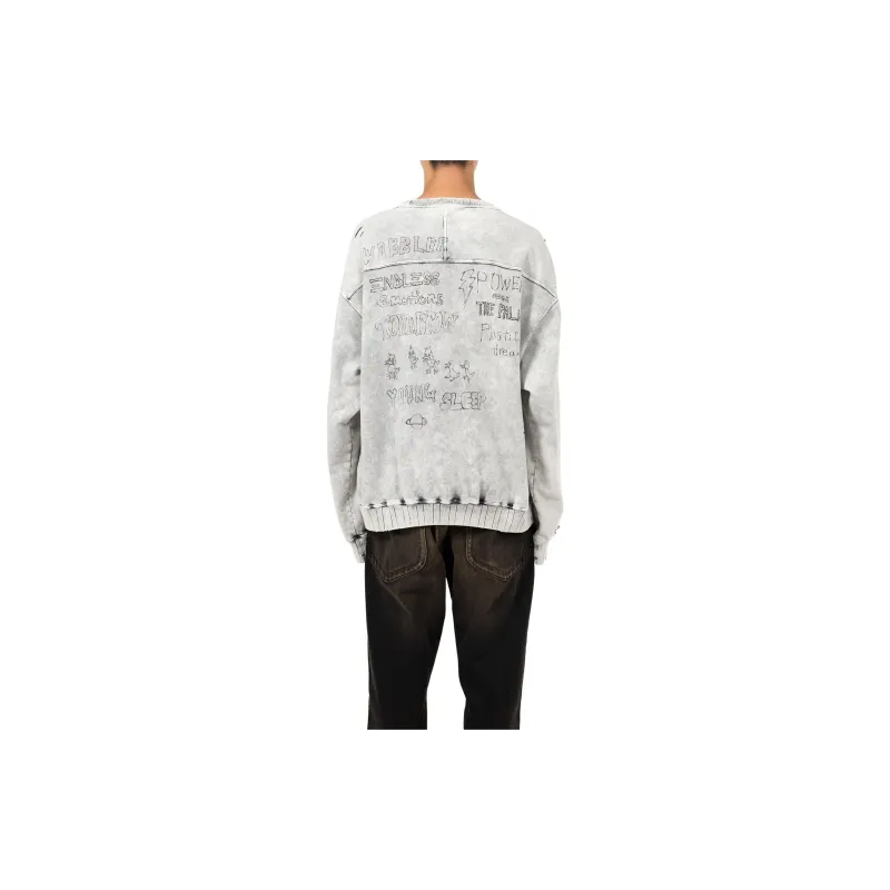 Maison Mihara Yasuhiro Bleached Sweatshirt-3