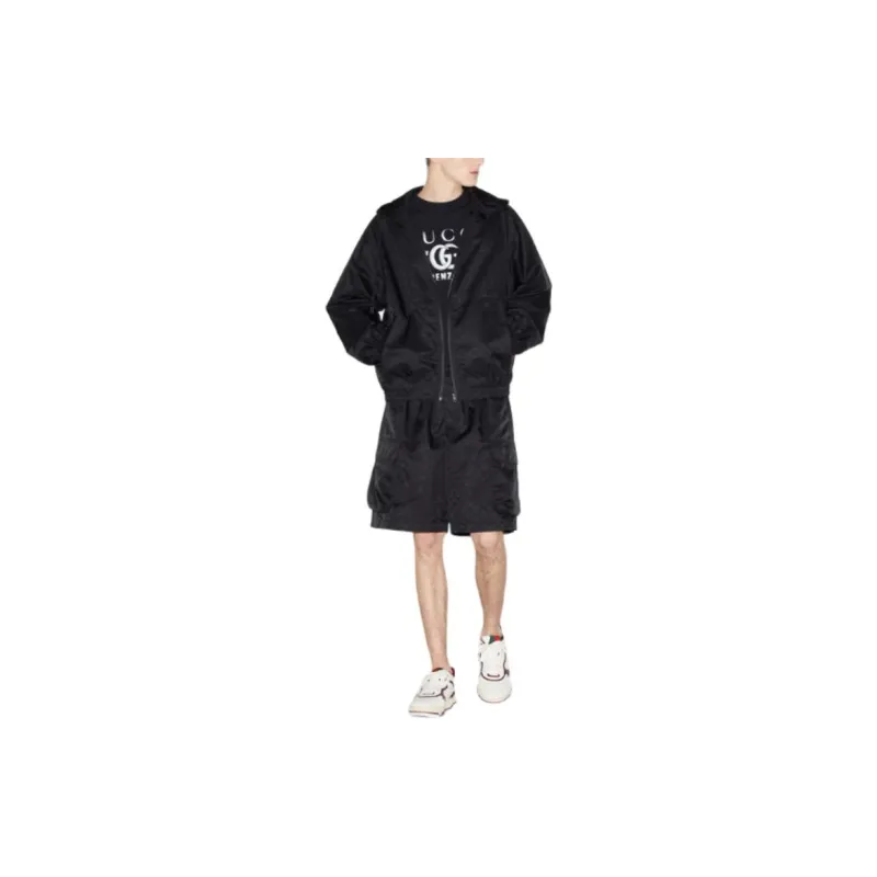 GUCCI Lightweight Gg Jcquard Jacket-2