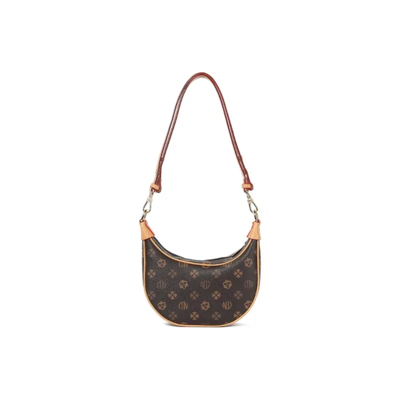 TUCANO PVC Crossbody Bag, Shoulder Bag Trumpets Women's Coffee-0