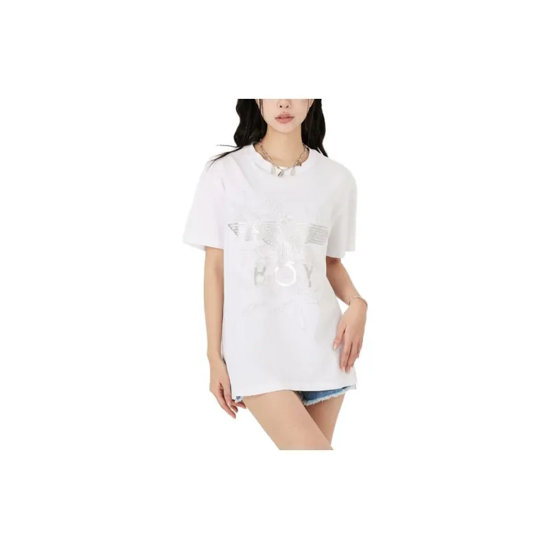 Boy London T Shirts Unisex White-3
