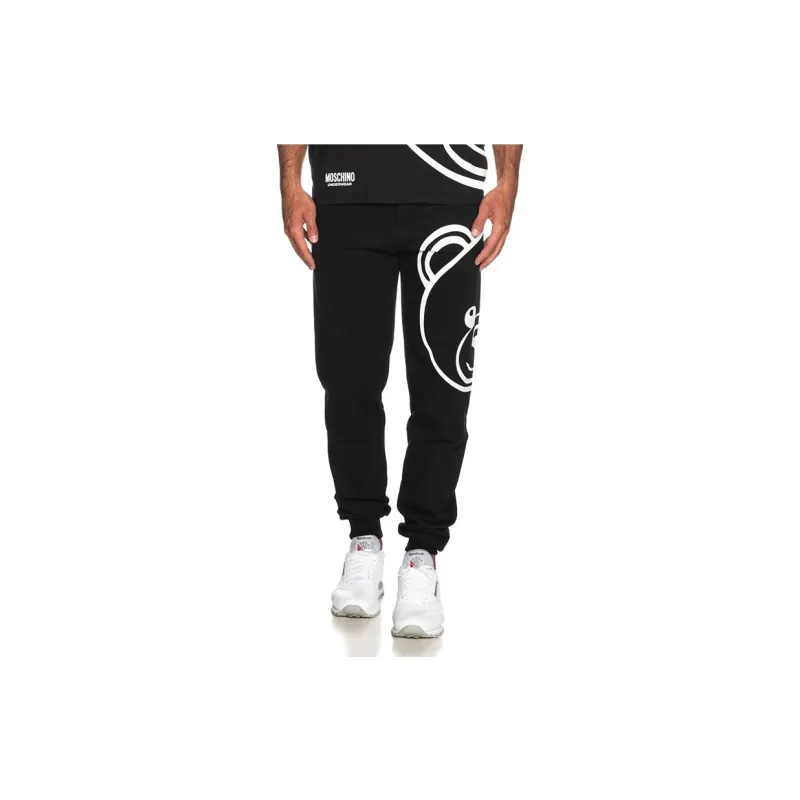 MOSCHINO Casual Pants Men Black-3