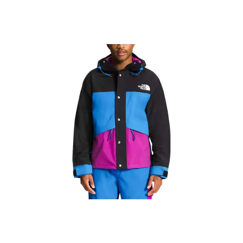 THE NORTH FACE Mountain Waterproof And Windproof Windbreaker Jacket Men's Black-2