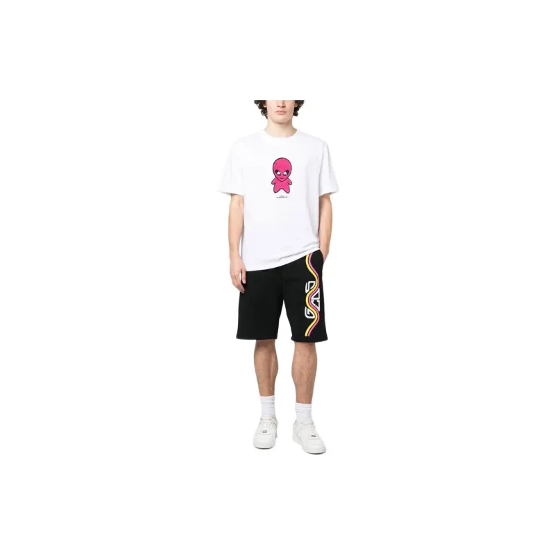 GCDS Wirdo Cotton T shirt-1