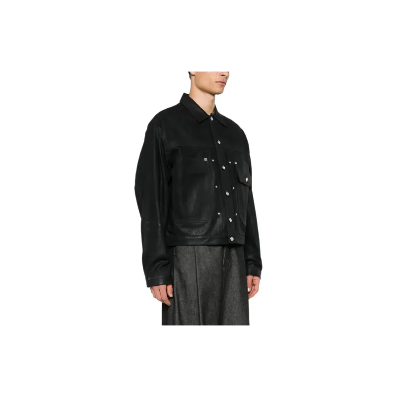 Givenchy Collared Button Up Denim Jacket-3