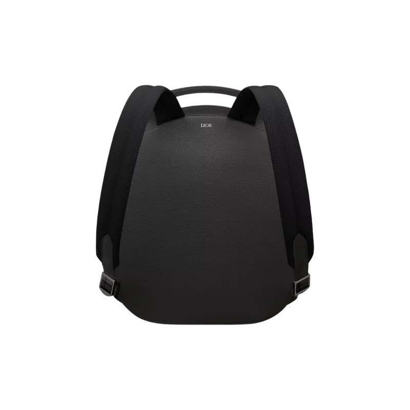 DIOR Gallop Grained Calfskin Backpack Regular Men's Beige & Black-2