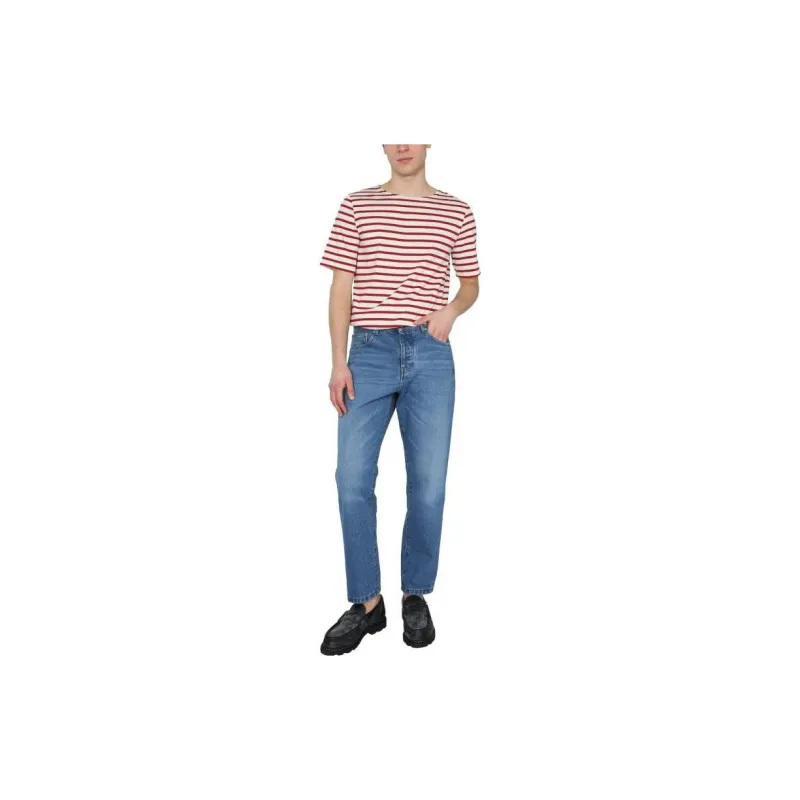 SAINT JAMES Striped Crewneck T Shirt-1