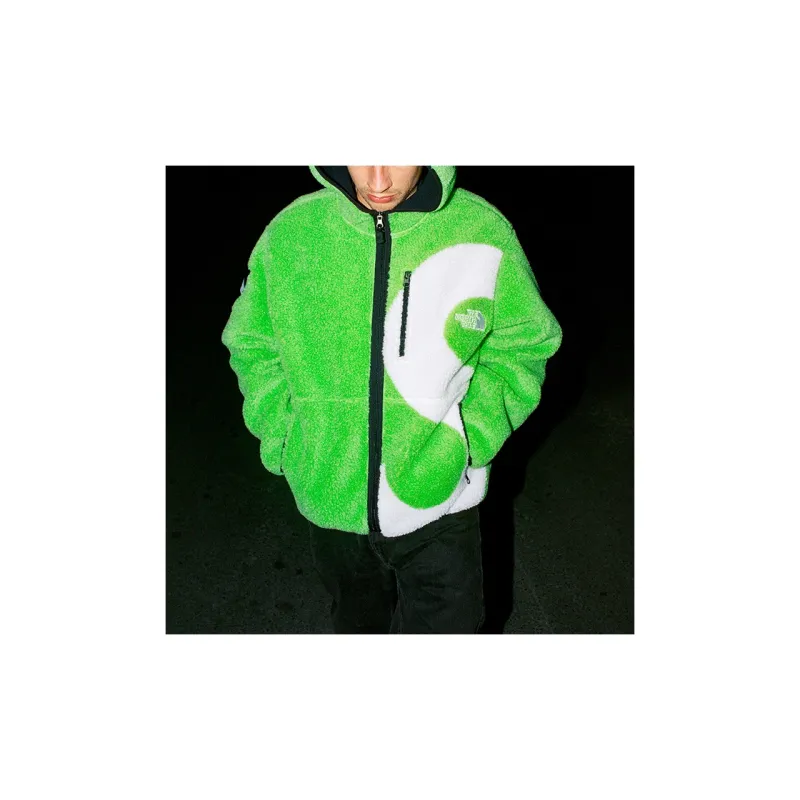Supreme The North Face S Logo Fleece Jacket-3