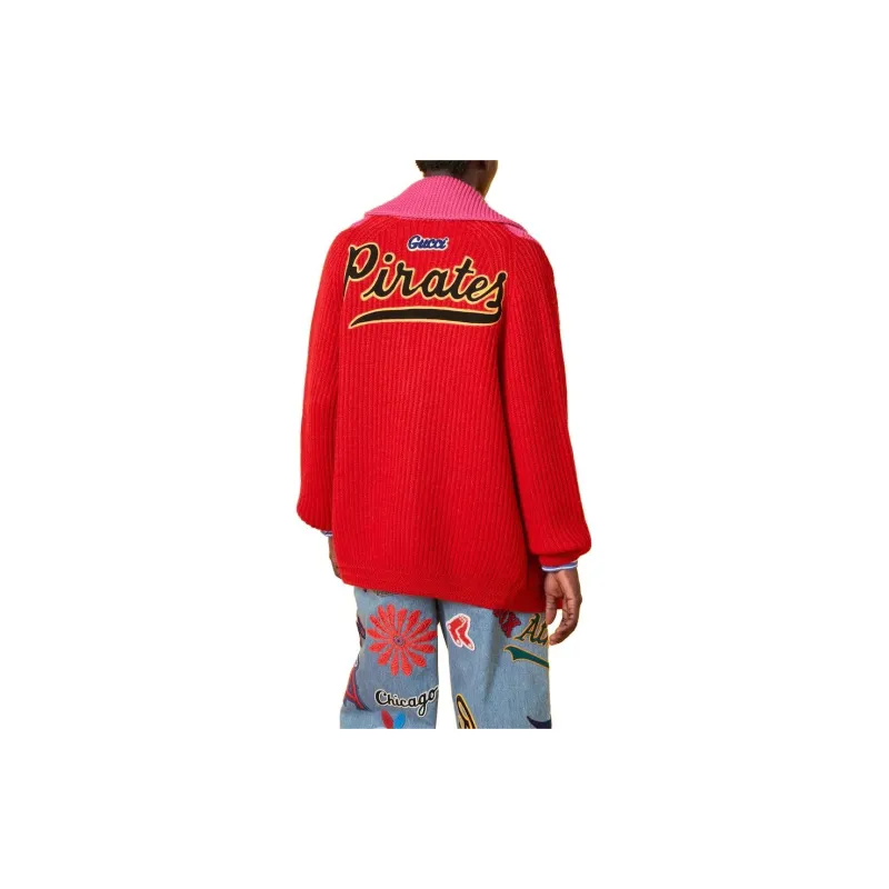 GUCCI Sweaters Men Red-2