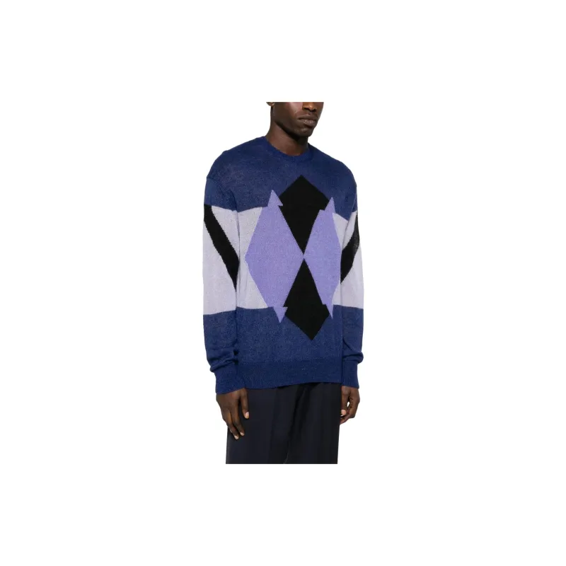 Neil Barrett Sweater Men's Marine Blue-3