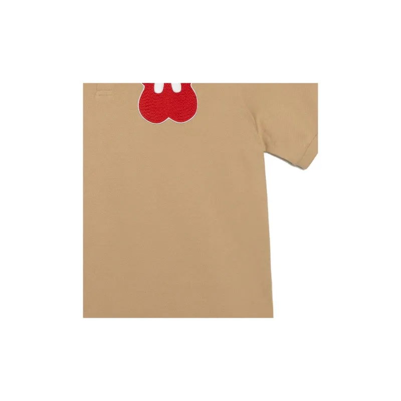 Burberry SS22 Polo Shirt Men's Beige Brown-6