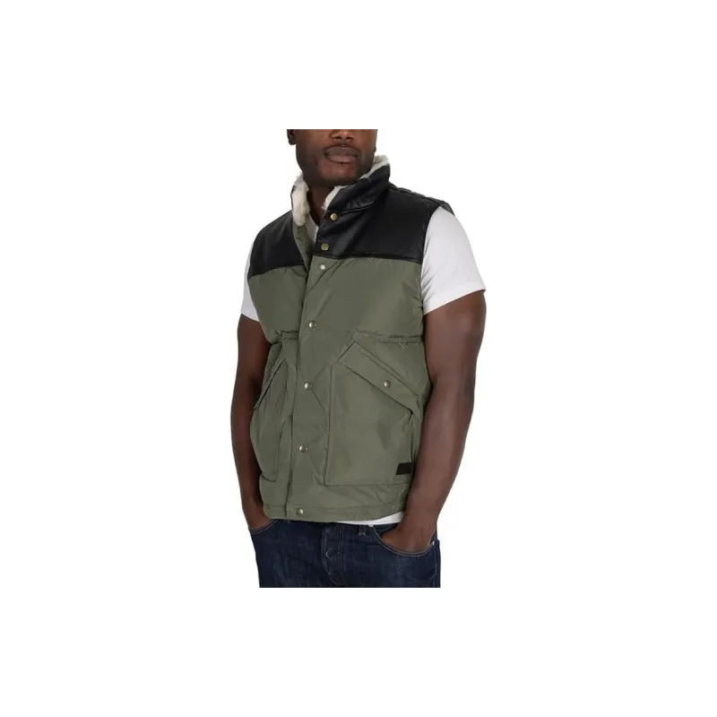 Adidas Vests Men Olive Green-2