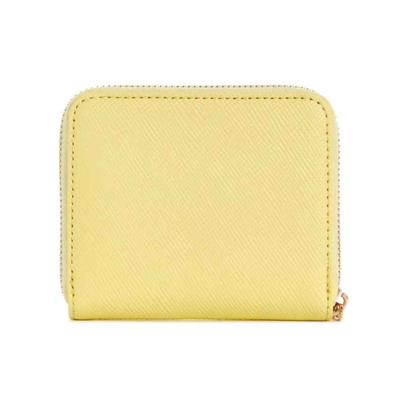 GUESS Artificial Leather Wallet Small Size Women's Yellow-1