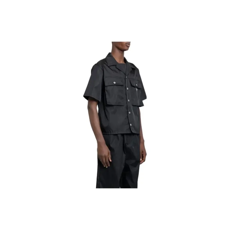 PRADA Shirts Men Black-4