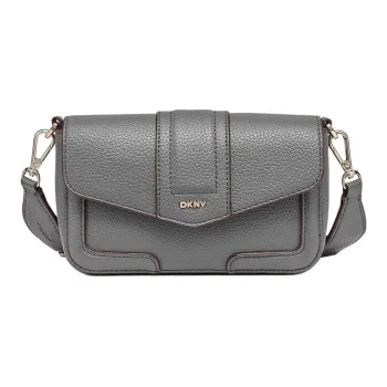 DKNY Recycled Polyester Shoulder Bag Crossbody Bag Mini Women's Gray